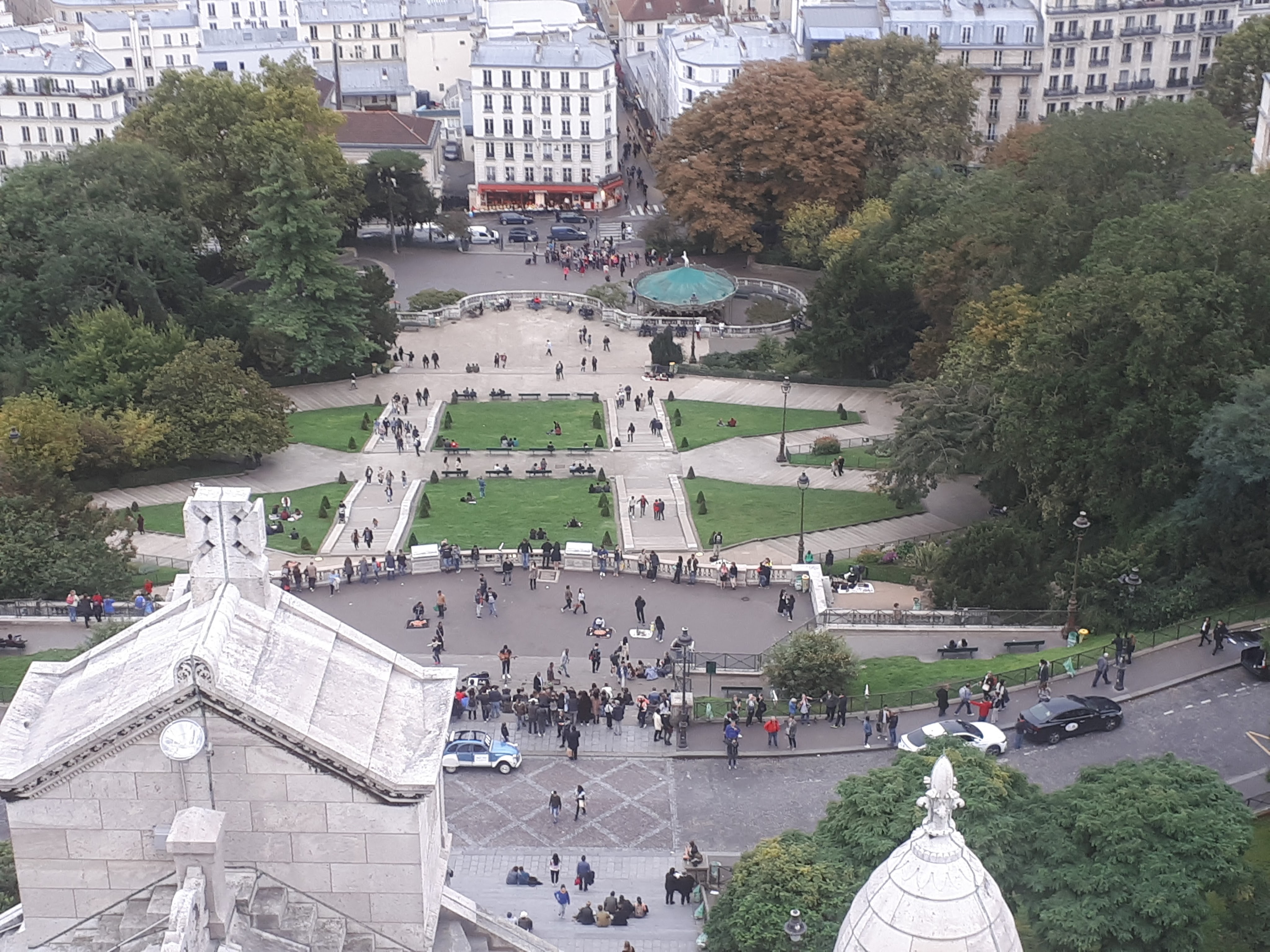 Looking down from the Sacre-Coeur