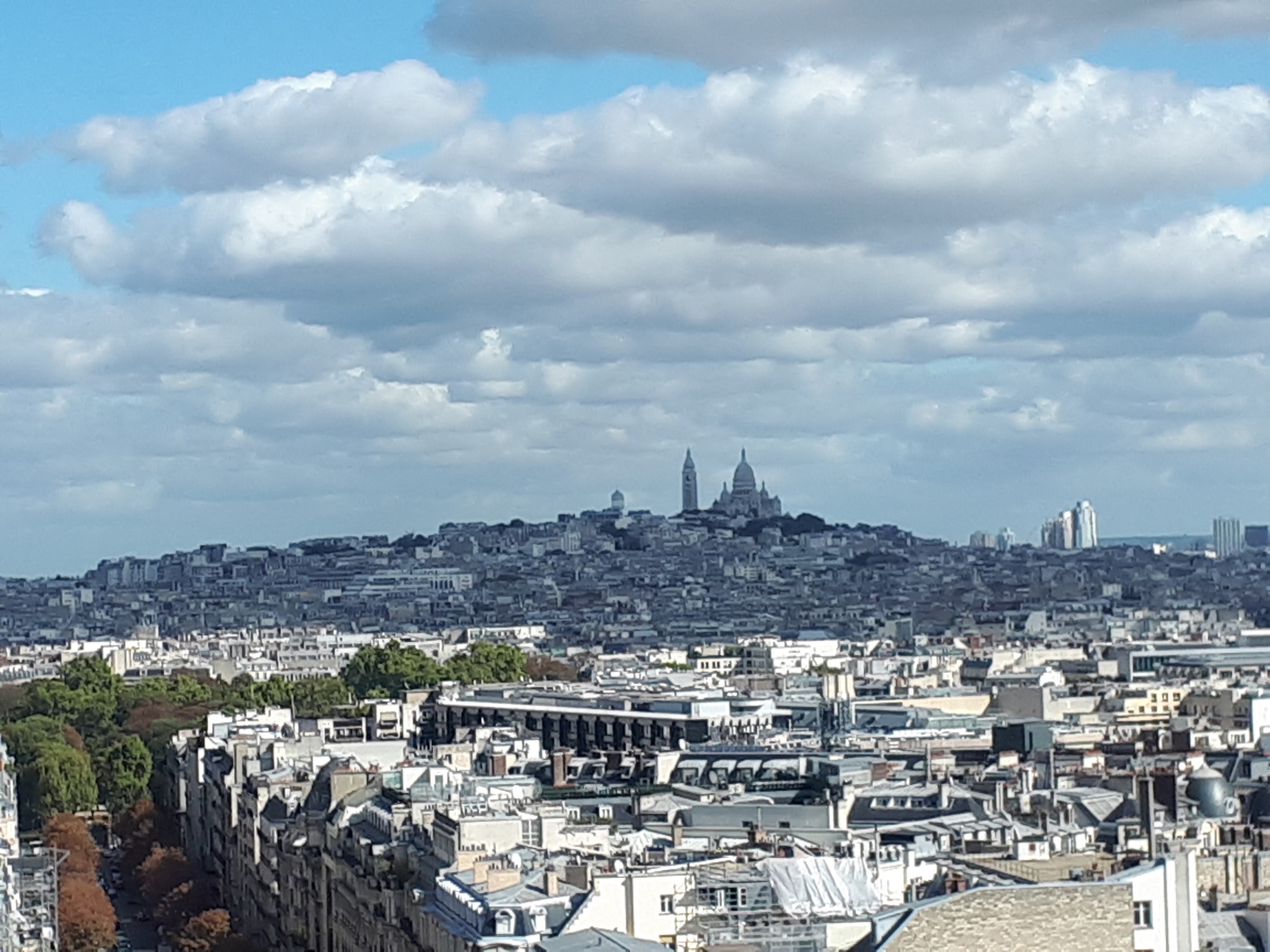 Sacre-Coeur in the distance