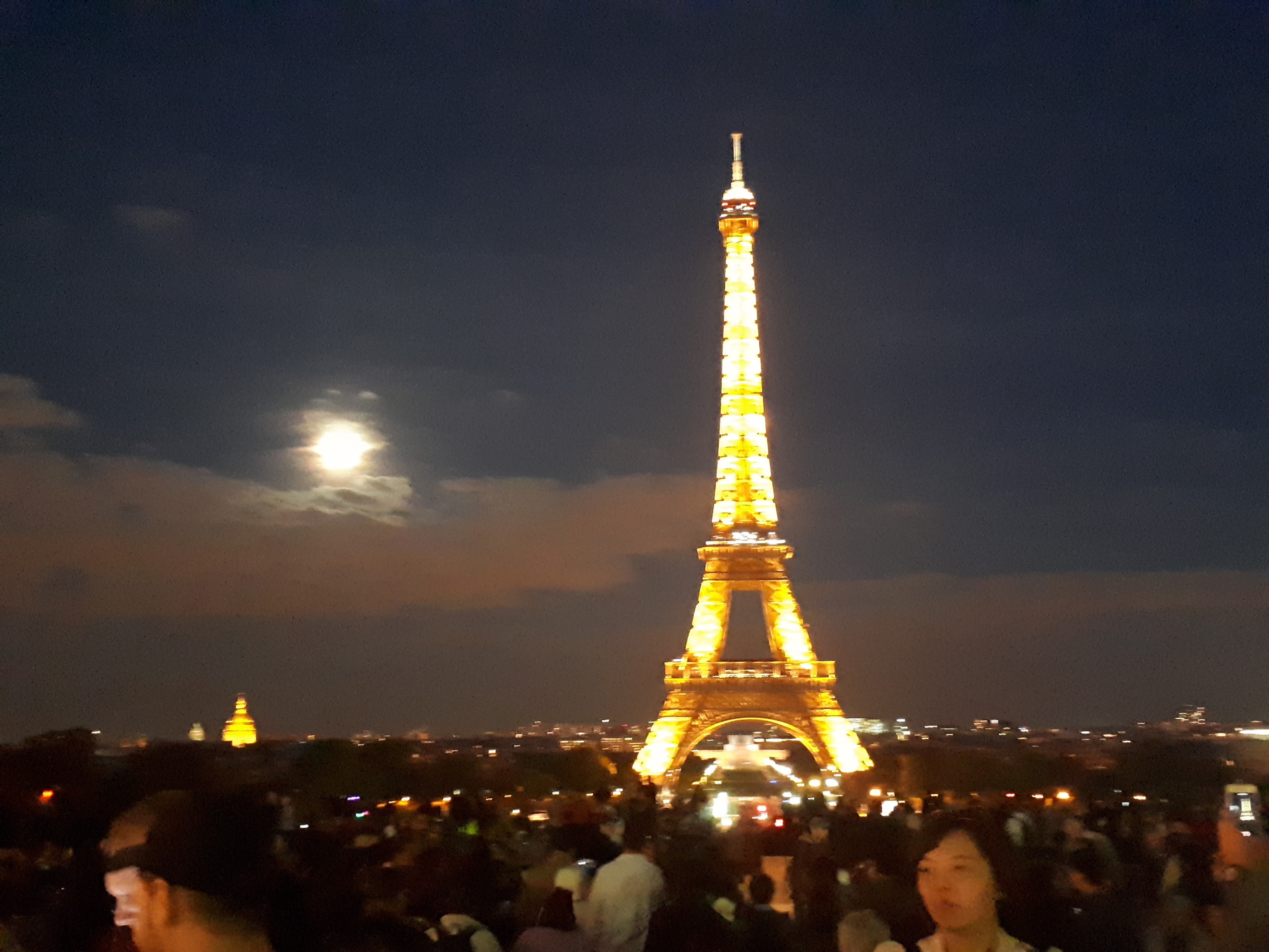 Eiffel Tower at night
