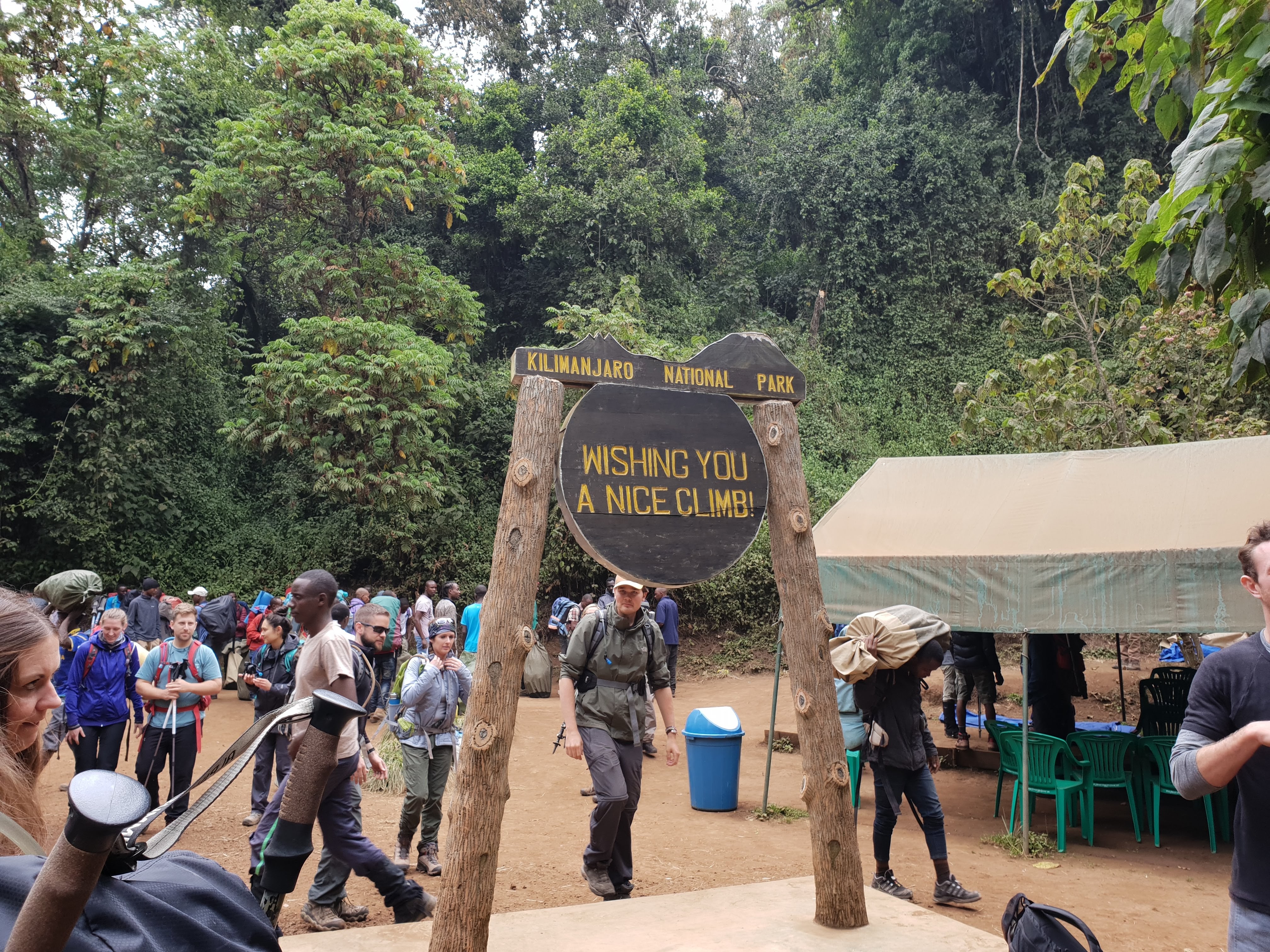 Start Point of Kilimanjoro Lemosho Route