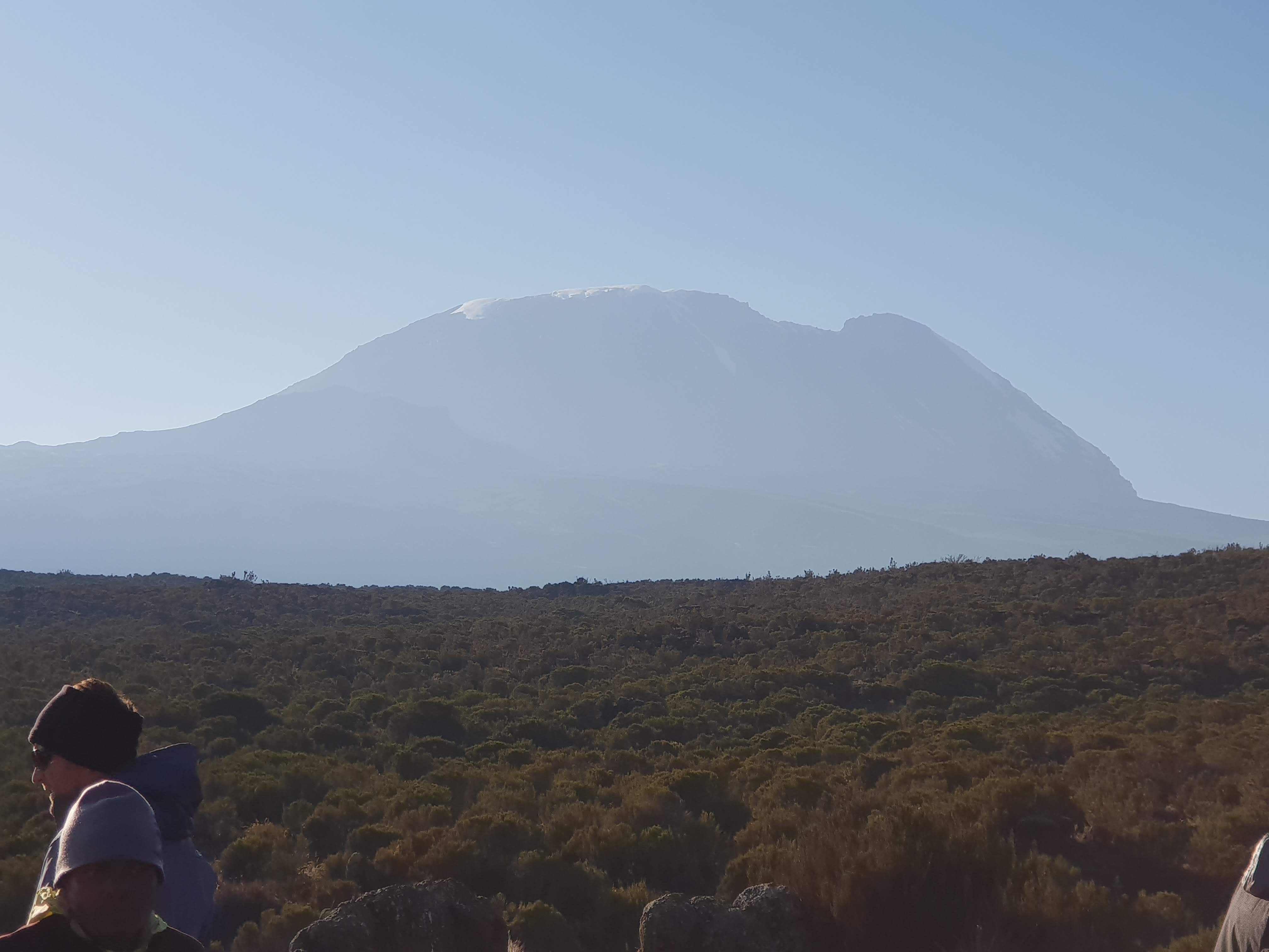 Shira Plateau with Kilimanjaro in the distance