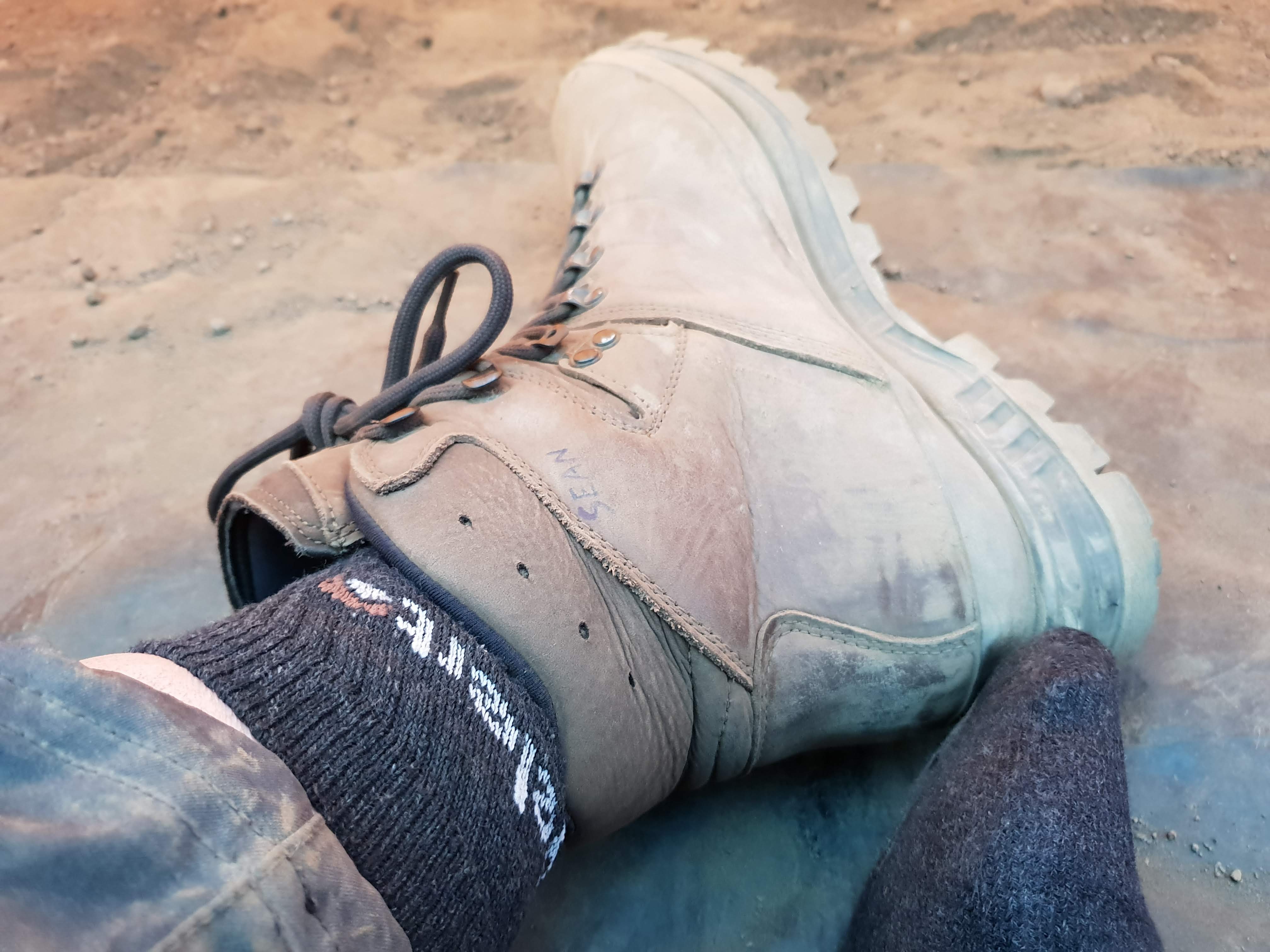 Dusty Meindl Bhutan hiking boots